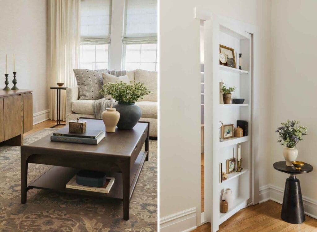 full-service-interior-design-60029-park-ridge-family-home-reveal-family-room-modern-coffee-table-murphy-door-to-office-edgy-home-furnishings